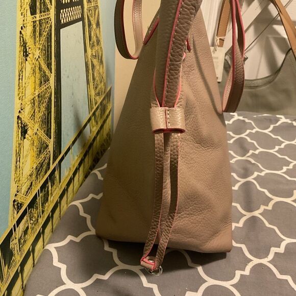 Lodis peppled leather bag tote - Picture 4 of 10